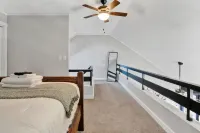 Modern loft w/ pond view near lakes, golf & more!