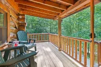 THE HIDEAWAY / Blue Ridge GA. / A charming & romantic traditional log cabin.