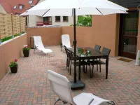 Comfortable detached house with garden and private parking