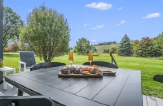 Come cozy up next to the fireplace at our contemporary condo centrally located