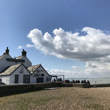 Two minutes from beach. Cosy pet-friendly cottage in cool location with garden.