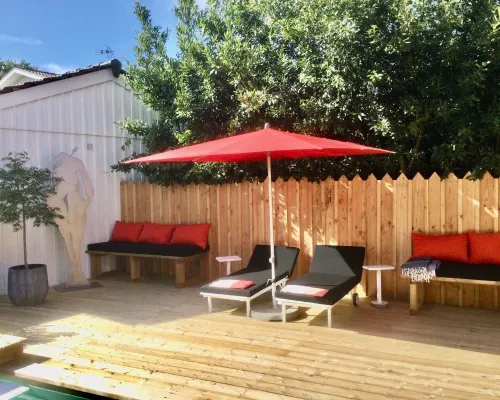 Taussat: Two Steps from the Beach, Renovated Villa "Poupille" Sleeps 9 렁똥 호텔