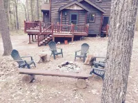 Bright cabin retreat happily situated 7 miles from Whiteface Mt