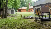 Cozy 1-bedroom log home in scenic rural Carroll County-Delphi
