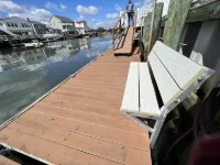POOL, TIKI BAR, WATERFRONT  home, 8 LBI Beach passes in Mystic Island NJ