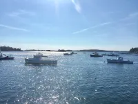 Sea Sparkle: Sunny Village Cottage With Artist Studio And Panoramic Ocean Views