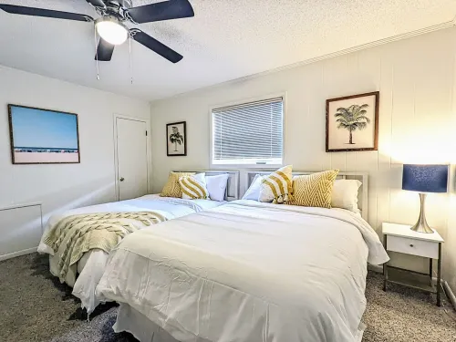 New Listing!  Stunning 4 br steps from the sand - game room - fire pit