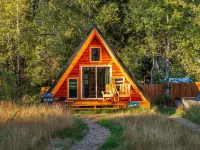 Glacier Nat'l Park A-frame w/ hot tub- ElkCalf Mountain A-Frame, GNP basecamp! 코람 호텔