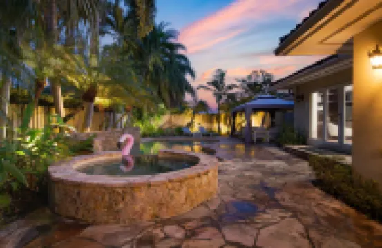 Luxurious Pool and Hot Tub Oasis - Elegant Coastal Escape