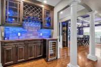 Estate Retreat in Toms River on Serene Brook with Private Island