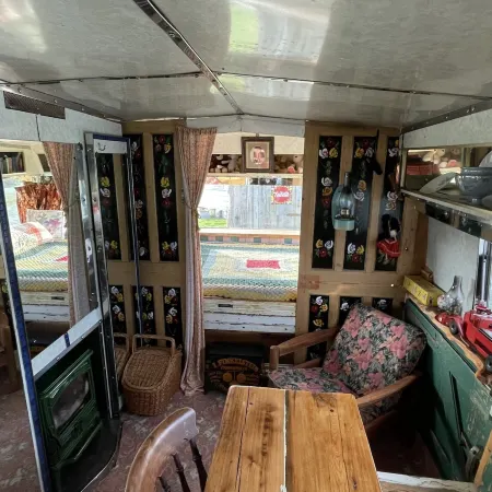 2 X Double Bed Glamping Wagon at Dalby Forest