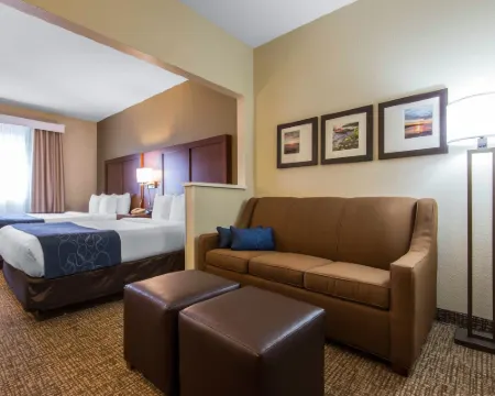 コンフォート スイーツ ロチェスター ヘンリエッタ ユニバーシティ エリア ヘンリエッタのホテル