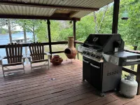 Updated 3 bedroom lakefront home offers privacy and comfort w dock on Grand Lake