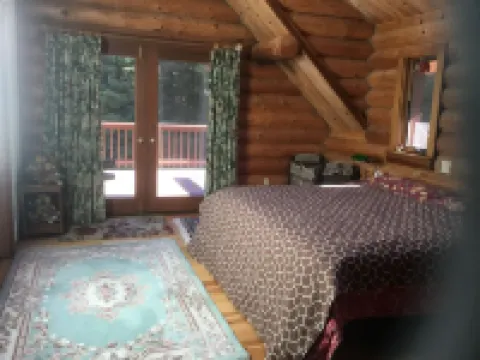 Redwood Log Cabin