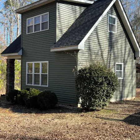 Solar Powered Cottage at Lake, with Dock, on Private 300 Acre Timber Preserve