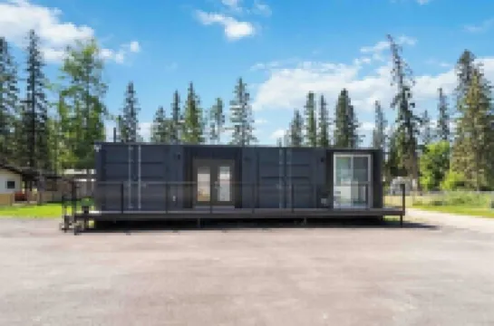 Modern Lakehouse and Guest home with Partial Lake View