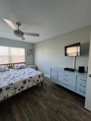 Amazing  2nd story condo across the street from the Gulf with gorgeous views.