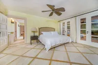 Walk to the beach from Tropical luxury Villa.