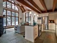 Rustic chic chalet in the forest