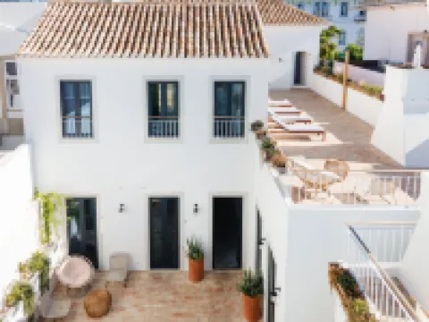 Casa Rosa Villa Hotéis em Olhao