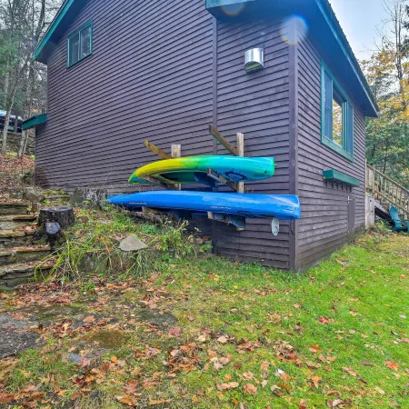 Pet-Friendly Adirondack Cabin w/ on-Site Lake