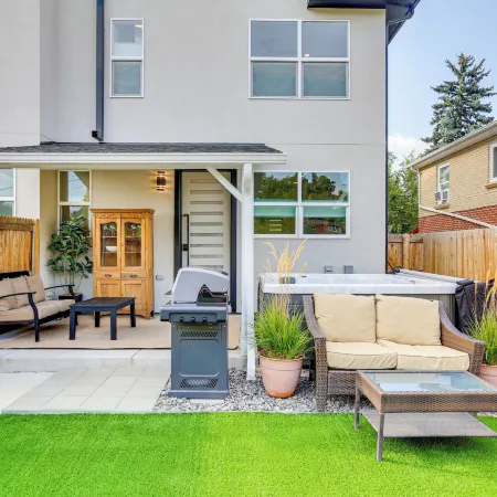 Hot Tub and Mtn-View Rooftop Deck Golden Home