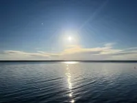 Lovely and modern house with private garden at lake Grimnitz