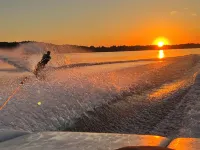 Sunset Haven in tranquil Remer with AC, WiFi. Enjoy a peaceful getaway!