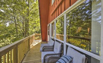 A-Frame Cabin w/ Private Boat Dock!