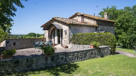 APART. OF CHARM, AIR CONDITIONING, FENCED POOL IN THE HEART OF CHIANTI-FLORENCE Отели рядом с достопримечательностью «Chiesa di Santa Maria Assunta»