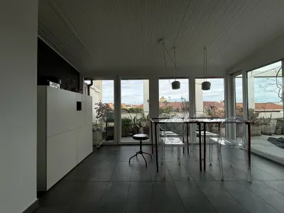 Designer penthouse with large panoramic terrace in the heart of Città Studi Hotel a Lambrate