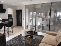 Spacious, bright studio with terrace in a quiet residence Hotels in Charly