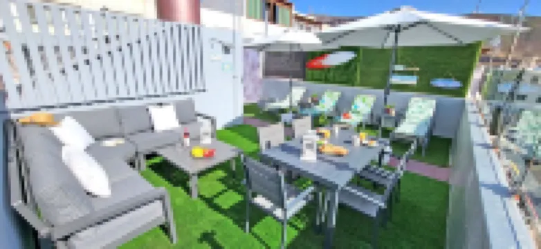 Vacation apartment Casa Dom 1 in Morro Jable, roof terrace, sea view, 2 bedrooms