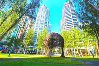 BGC Cozy Condo - Balcony, Pool, Wi-Fi - Suite 34
