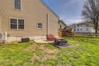 Spacious North East Home w/ Fenced Yard & Fire Pit - parking