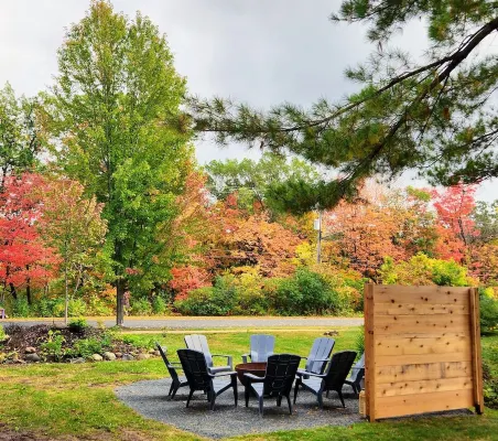 Fall Colors on the St Croix River with King Bed and New Sauna