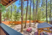 Relax Fireside + Play Games! Hikers Haven in Pine - 3-Star