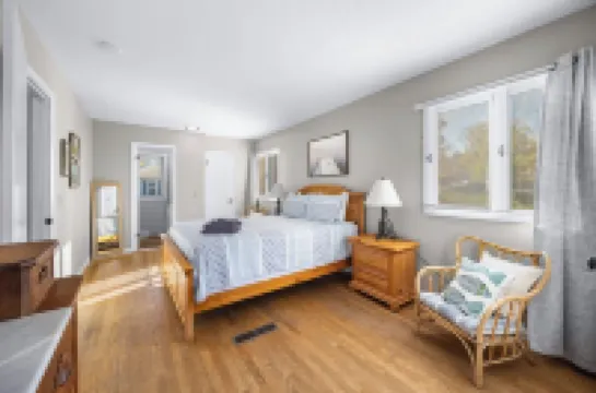 Spacious Lakefront Escape w/ Beach, Stocked Kitchen, Near Wineries & Views!