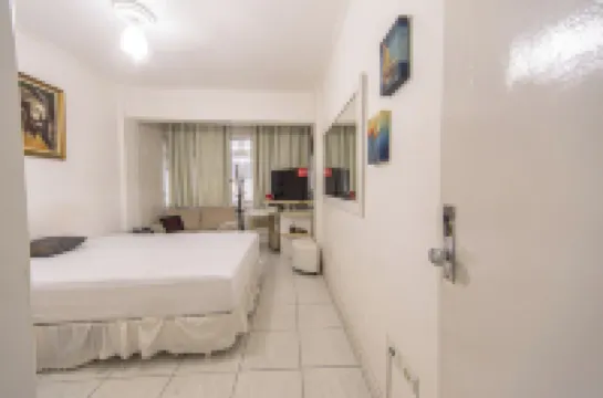 Apto com Wi Fi e Garagem a 240 Metros da Praia