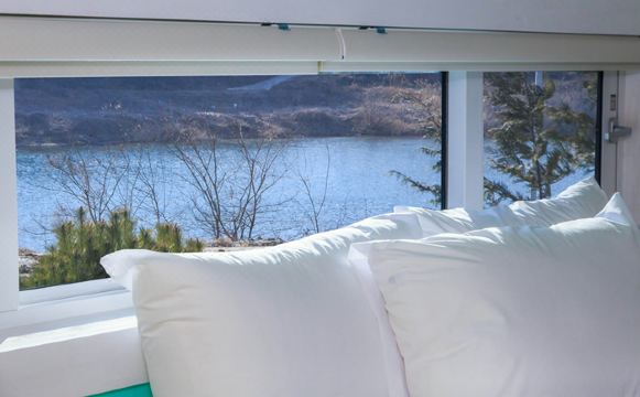 지리산 펜션 풍경