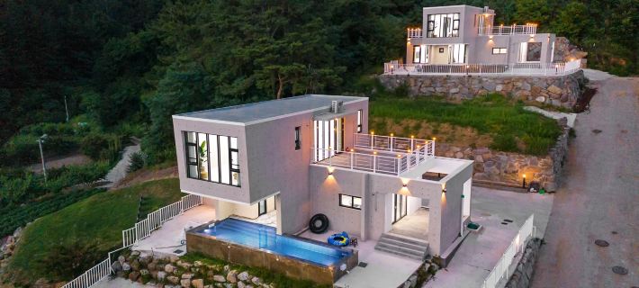 Cheongdo Sun Believe Pool Villa Pension Hotels in Cheongdo-gun