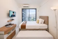 White Tone Studio For 2 Pax At Sky House Bsd Apartment - Homestays