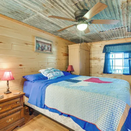 Cabin w/ Dock on Hubbard Creek Lake: Pets Welcome!