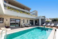 Lusol Seafront Villa I-Free Heated Pool 100m Sea - Villaer