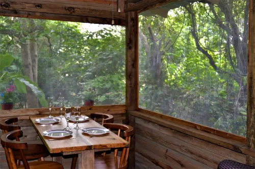 Private 2-Bedroom Jungle Cabin in Tropical Garden, San Ignacio