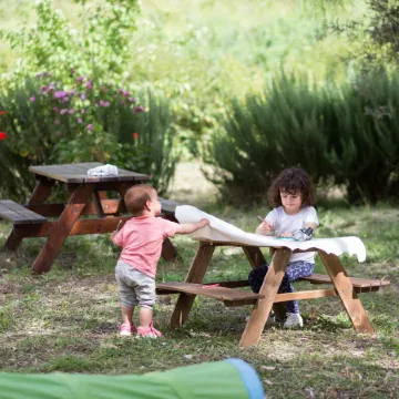 Cute Yellow Handmade House with Garden