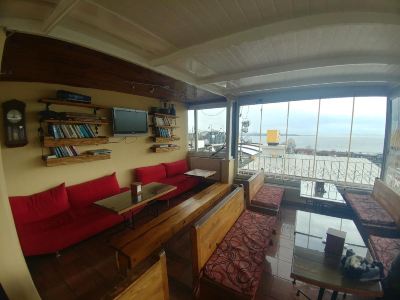 共有エリア アンティーク ホテルの写真