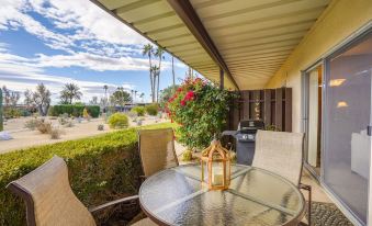 Borrego Springs Vacation Rental Patio and Gas Grill