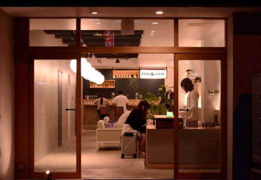 &앤드 호스텔 아키하바라 주방