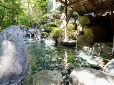 スパ・大浴場 囲炉裏会席と樹氷の宿　不動温泉　華菱（はなびし）の写真